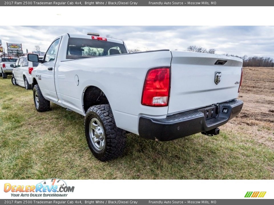 2017 Ram 2500 Tradesman Regular Cab 4x4 Bright White / Black/Diesel Gray Photo #6