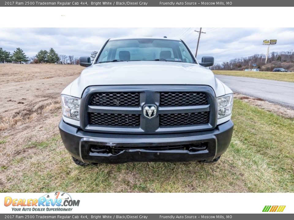 2017 Ram 2500 Tradesman Regular Cab 4x4 Bright White / Black/Diesel Gray Photo #9