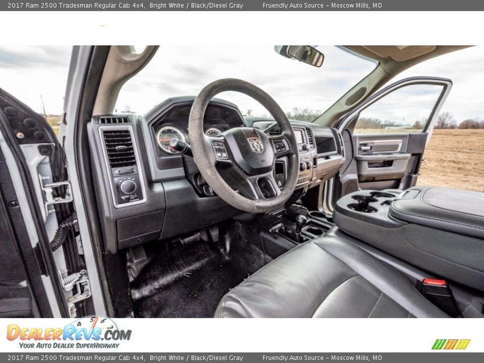 2017 Ram 2500 Tradesman Regular Cab 4x4 Bright White / Black/Diesel Gray Photo #19