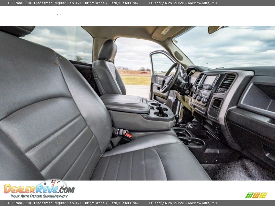 2017 Ram 2500 Tradesman Regular Cab 4x4 Bright White / Black/Diesel Gray Photo #22