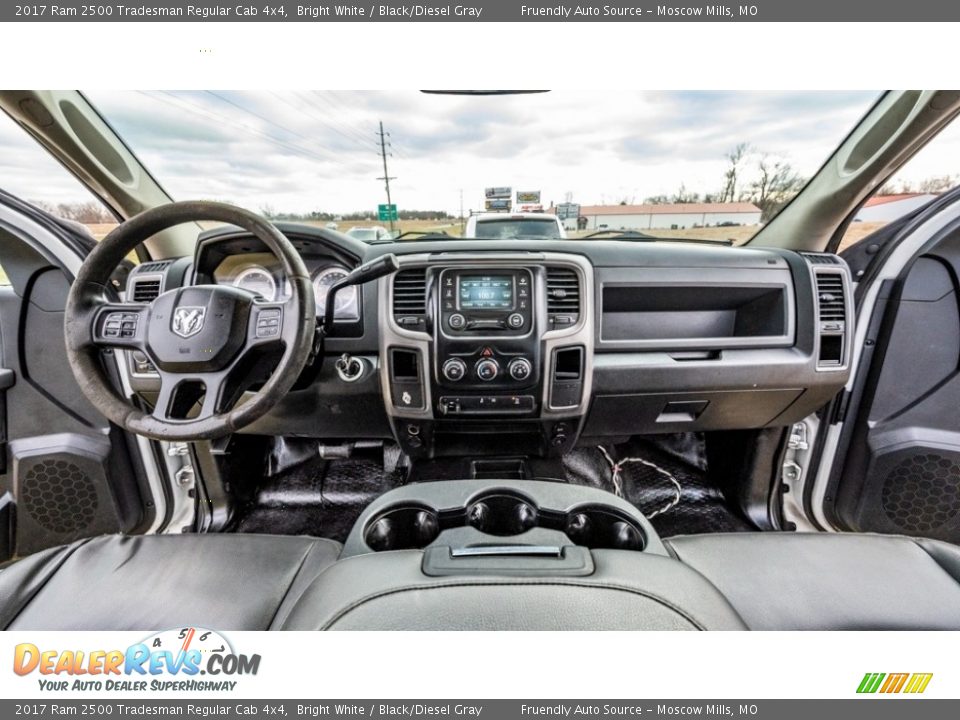 2017 Ram 2500 Tradesman Regular Cab 4x4 Bright White / Black/Diesel Gray Photo #24