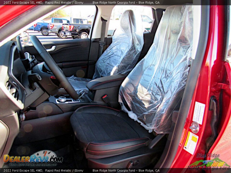 2022 Ford Escape SEL 4WD Rapid Red Metallic / Ebony Photo #11