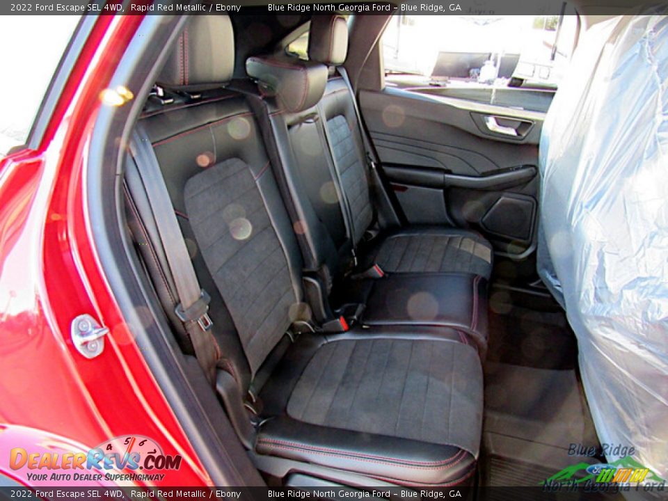 2022 Ford Escape SEL 4WD Rapid Red Metallic / Ebony Photo #13