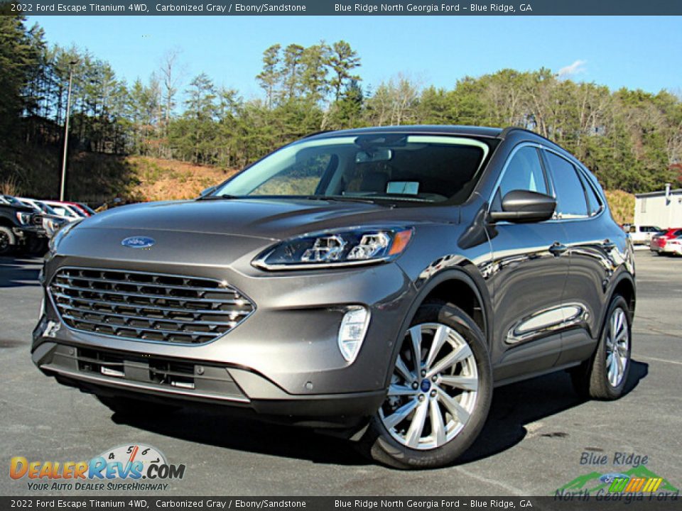 2022 Ford Escape Titanium 4WD Carbonized Gray / Ebony/Sandstone Photo #1