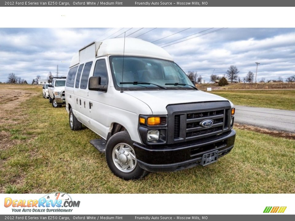 2012 Ford E Series Van E250 Cargo Oxford White / Medium Flint Photo #1