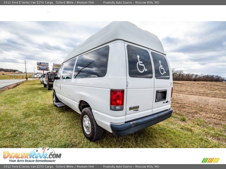 2012 Ford E Series Van E250 Cargo Oxford White / Medium Flint Photo #6