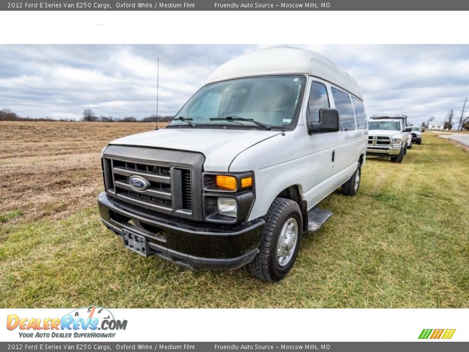 2012 Ford E Series Van E250 Cargo Oxford White / Medium Flint Photo #8