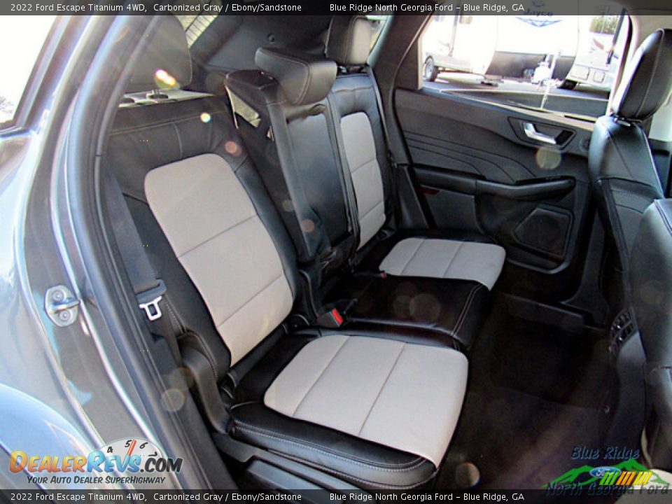 2022 Ford Escape Titanium 4WD Carbonized Gray / Ebony/Sandstone Photo #13