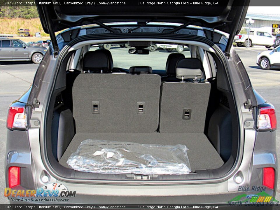 2022 Ford Escape Titanium 4WD Carbonized Gray / Ebony/Sandstone Photo #14