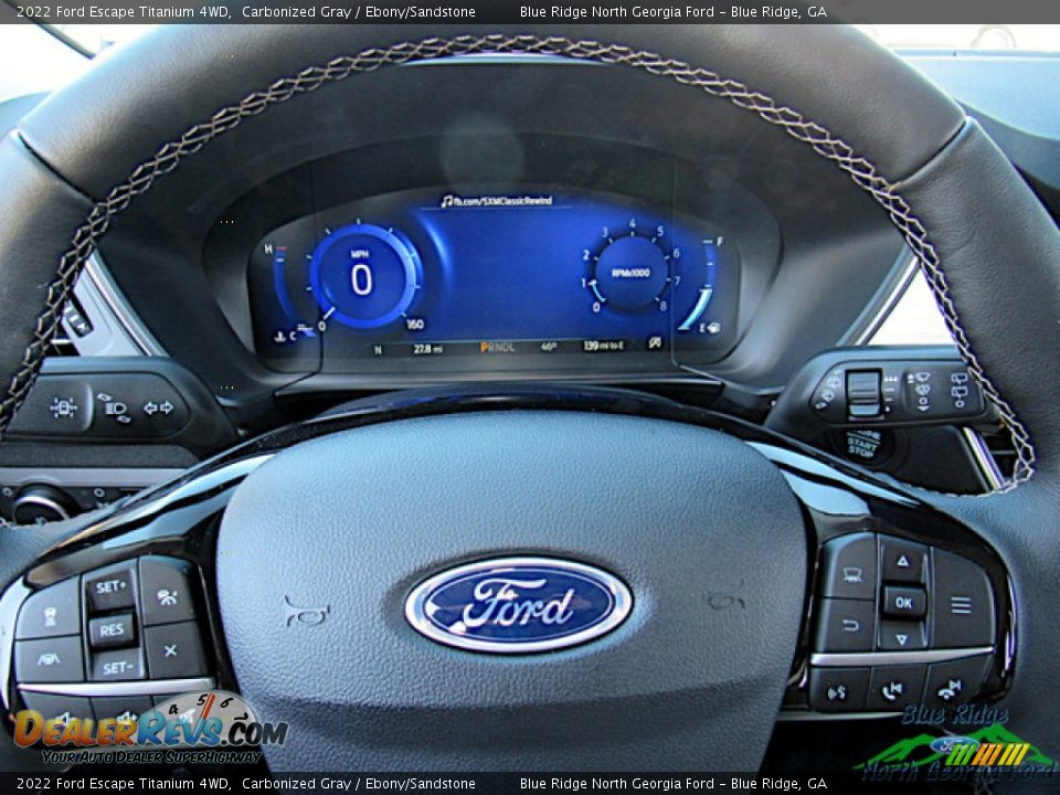 2022 Ford Escape Titanium 4WD Carbonized Gray / Ebony/Sandstone Photo #19