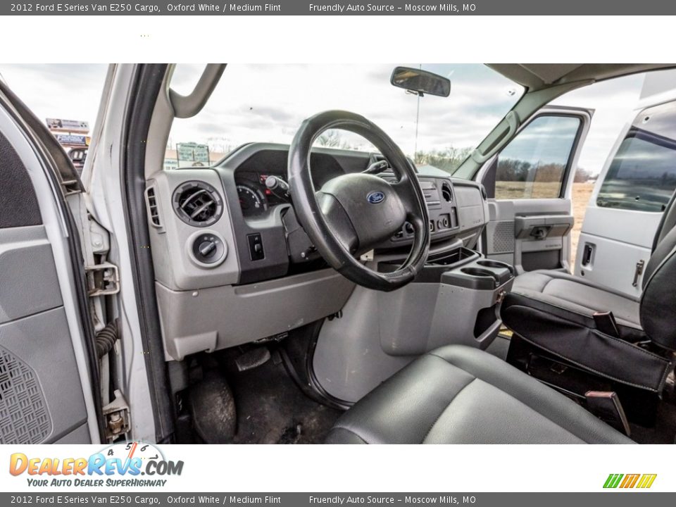 2012 Ford E Series Van E250 Cargo Oxford White / Medium Flint Photo #19