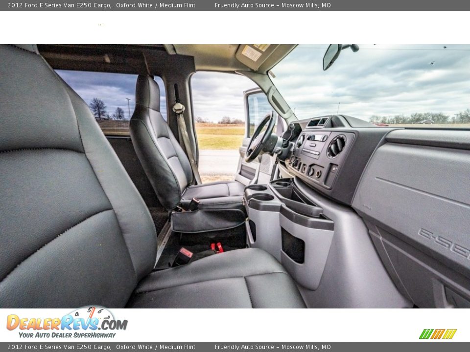 2012 Ford E Series Van E250 Cargo Oxford White / Medium Flint Photo #26