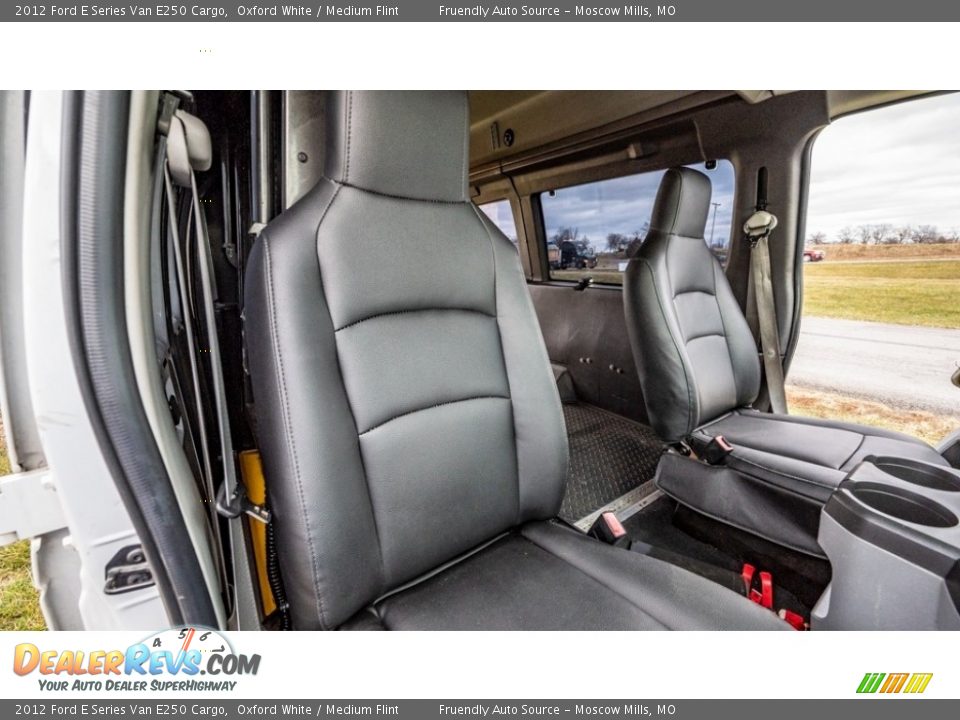 2012 Ford E Series Van E250 Cargo Oxford White / Medium Flint Photo #27