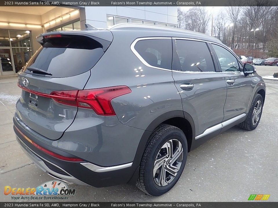 2023 Hyundai Santa Fe SEL AWD Hampton Gray / Black Photo #2