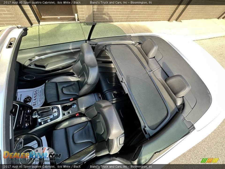 Front Seat of 2017 Audi A5 Sport quattro Cabriolet Photo #6