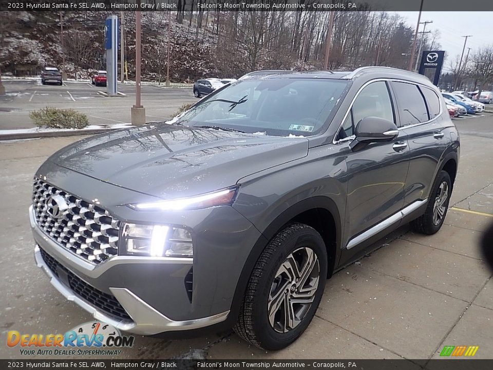 2023 Hyundai Santa Fe SEL AWD Hampton Gray / Black Photo #7