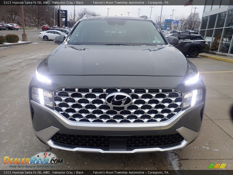 2023 Hyundai Santa Fe SEL AWD Hampton Gray / Black Photo #8