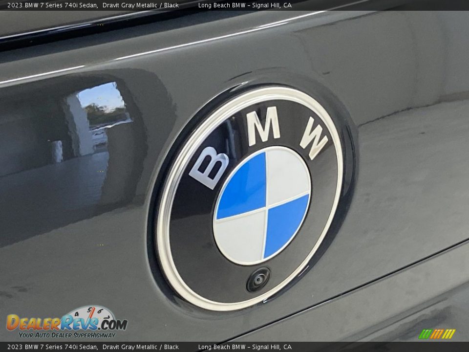 2023 BMW 7 Series 740i Sedan Dravit Gray Metallic / Black Photo #7