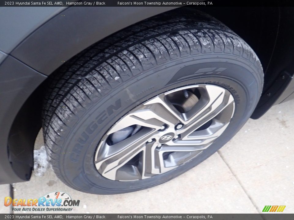 2023 Hyundai Santa Fe SEL AWD Hampton Gray / Black Photo #10