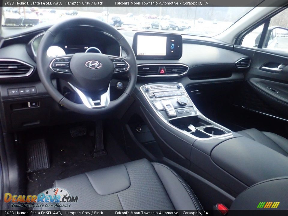 2023 Hyundai Santa Fe SEL AWD Hampton Gray / Black Photo #13
