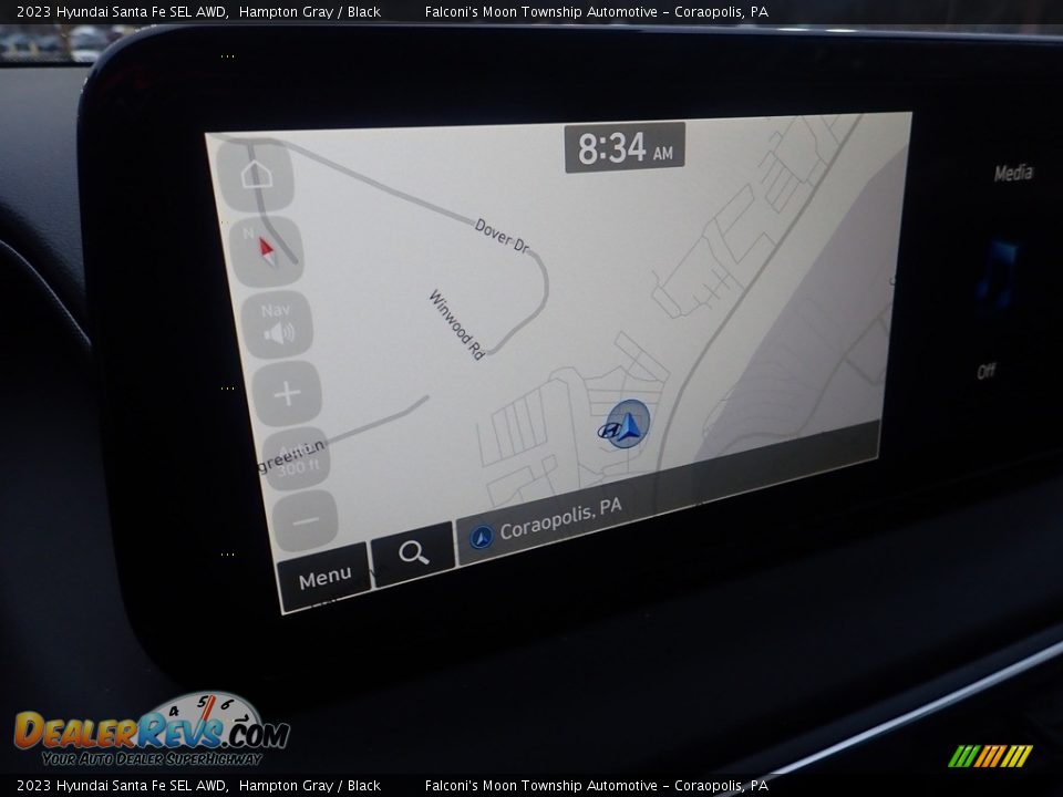 2023 Hyundai Santa Fe SEL AWD Hampton Gray / Black Photo #16