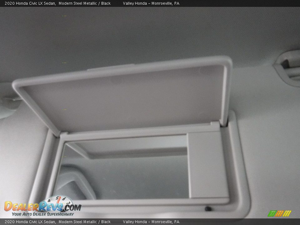 2020 Honda Civic LX Sedan Modern Steel Metallic / Black Photo #21