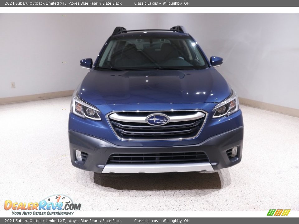 2021 Subaru Outback Limited XT Abyss Blue Pearl / Slate Black Photo #2