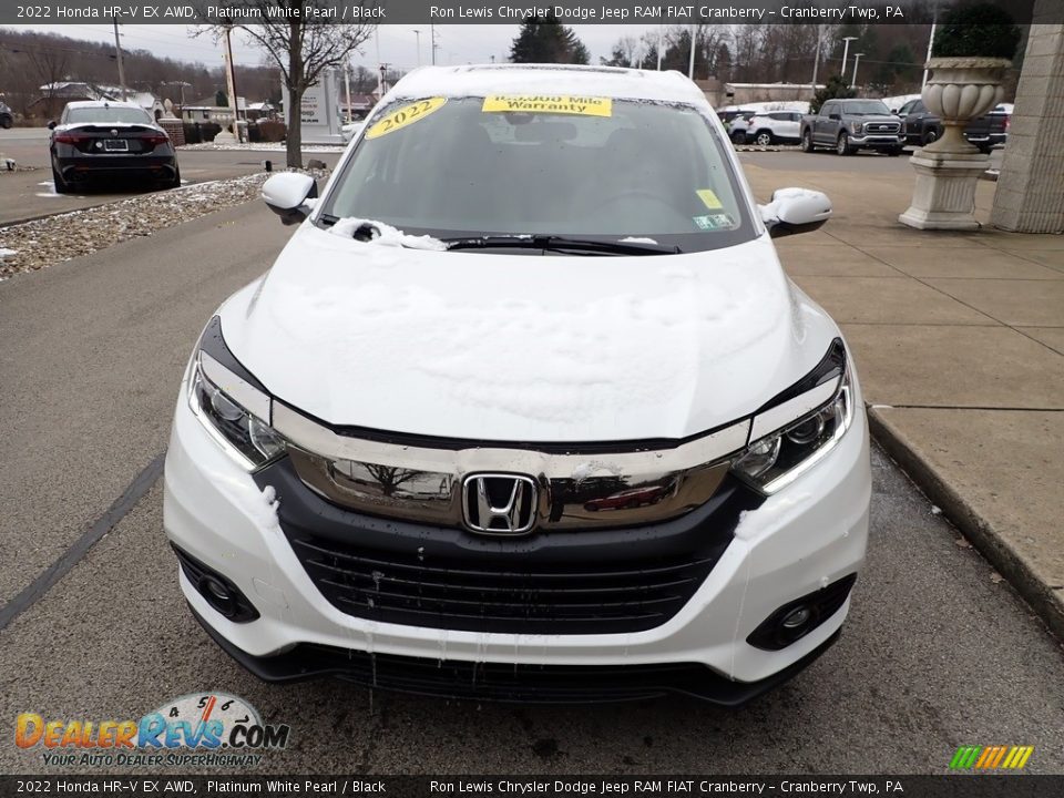 2022 Honda HR-V EX AWD Platinum White Pearl / Black Photo #3