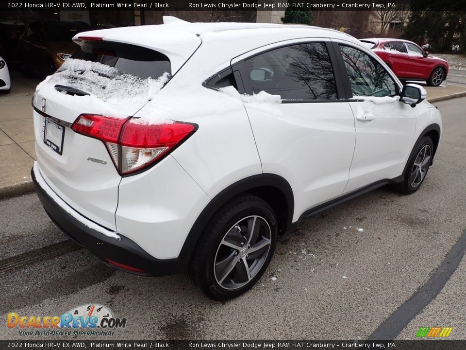 2022 Honda HR-V EX AWD Platinum White Pearl / Black Photo #8