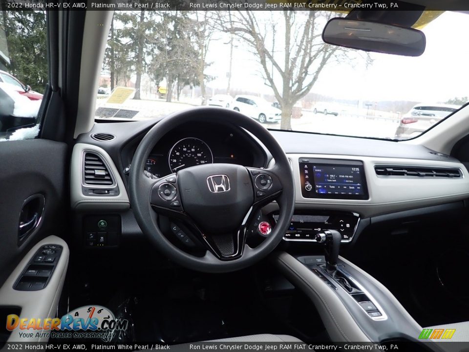 2022 Honda HR-V EX AWD Platinum White Pearl / Black Photo #13