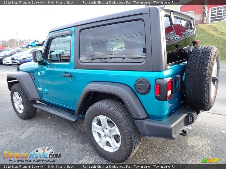 2019 Jeep Wrangler Sport 4x4 Bikini Pearl / Black Photo #3