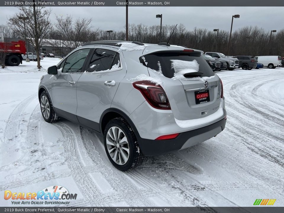 2019 Buick Encore Preferred Quicksilver Metallic / Ebony Photo #2