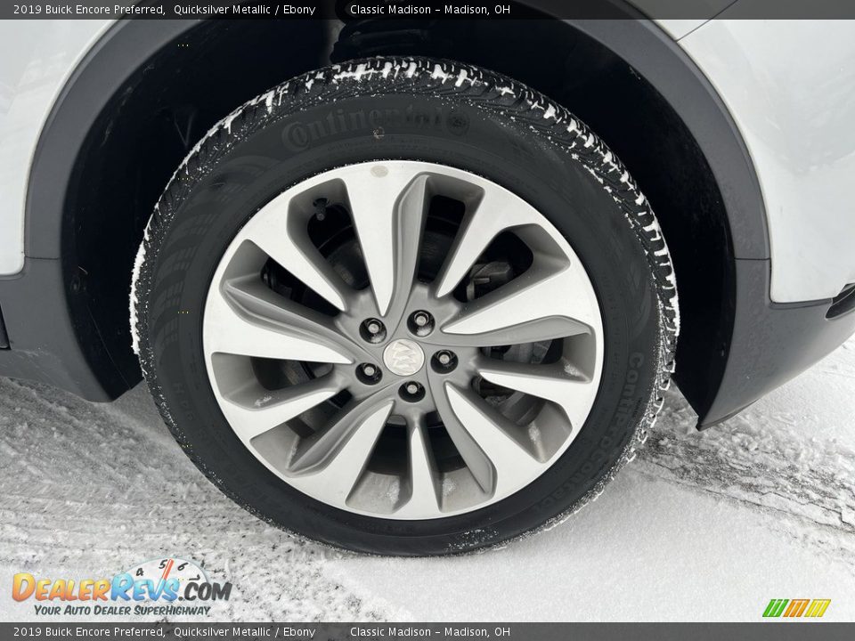 2019 Buick Encore Preferred Quicksilver Metallic / Ebony Photo #6