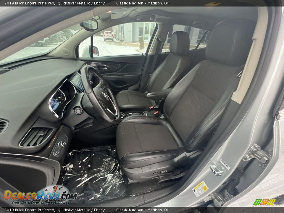 2019 Buick Encore Preferred Quicksilver Metallic / Ebony Photo #7
