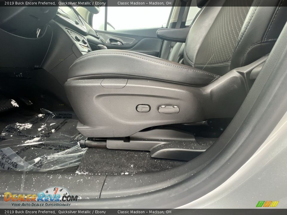2019 Buick Encore Preferred Quicksilver Metallic / Ebony Photo #8