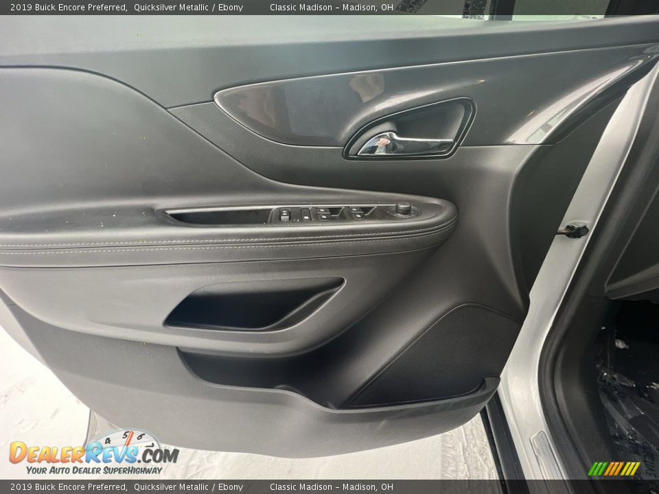 2019 Buick Encore Preferred Quicksilver Metallic / Ebony Photo #9