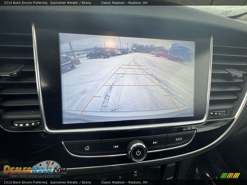 2019 Buick Encore Preferred Quicksilver Metallic / Ebony Photo #13