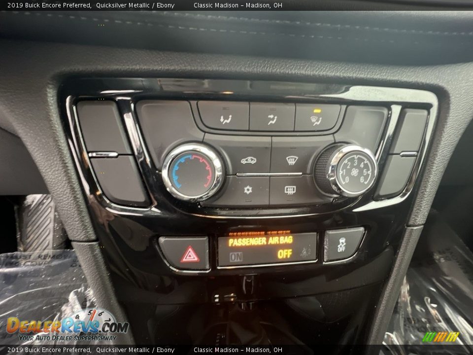 2019 Buick Encore Preferred Quicksilver Metallic / Ebony Photo #14