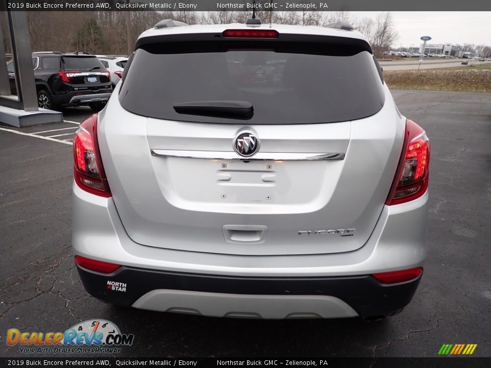 2019 Buick Encore Preferred AWD Quicksilver Metallic / Ebony Photo #5