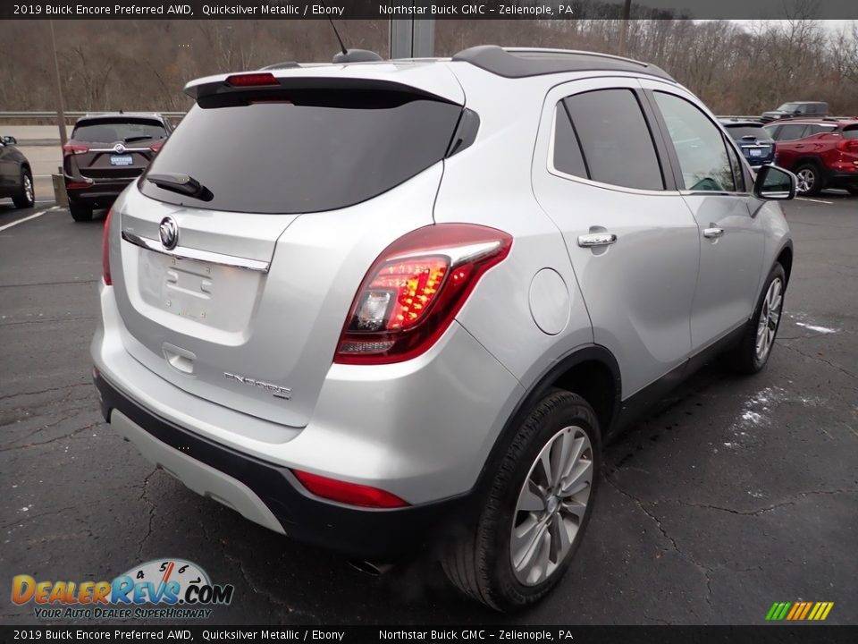 2019 Buick Encore Preferred AWD Quicksilver Metallic / Ebony Photo #6