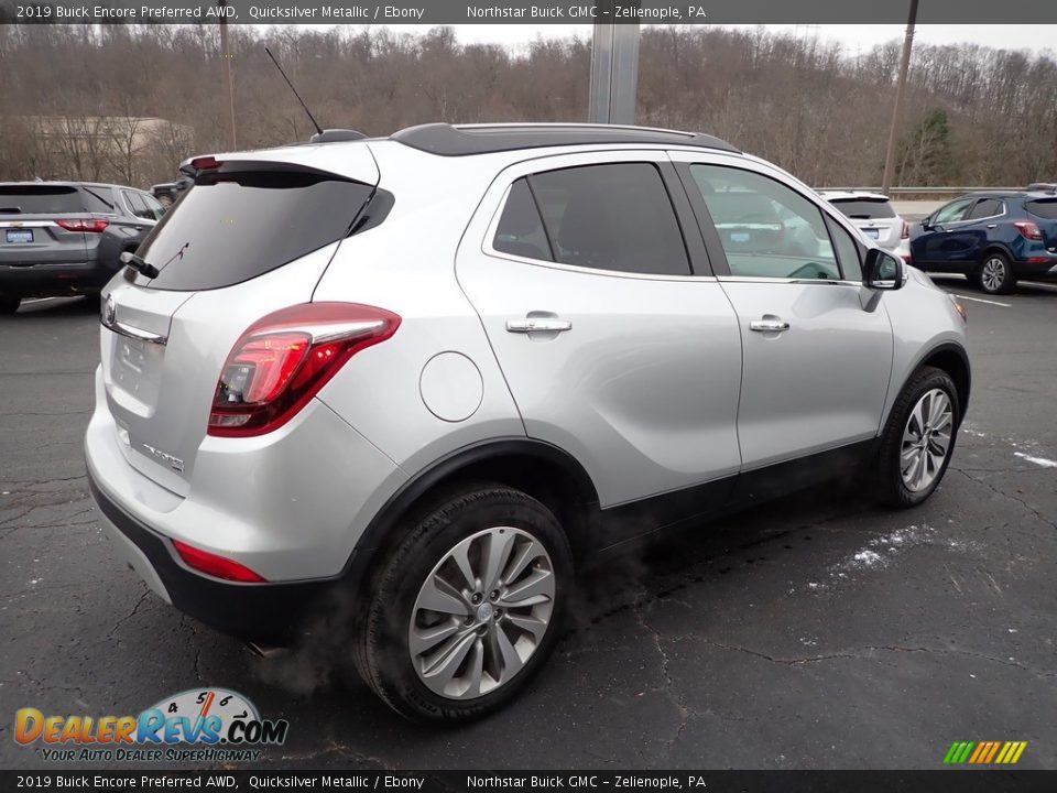 2019 Buick Encore Preferred AWD Quicksilver Metallic / Ebony Photo #7