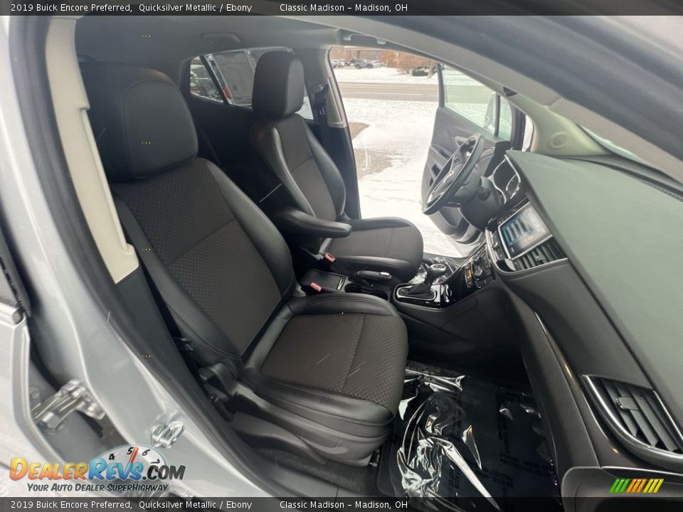 2019 Buick Encore Preferred Quicksilver Metallic / Ebony Photo #17