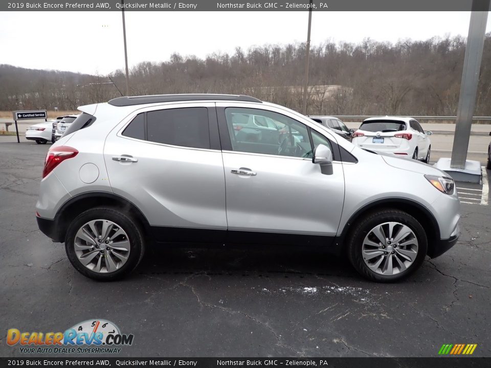 2019 Buick Encore Preferred AWD Quicksilver Metallic / Ebony Photo #8