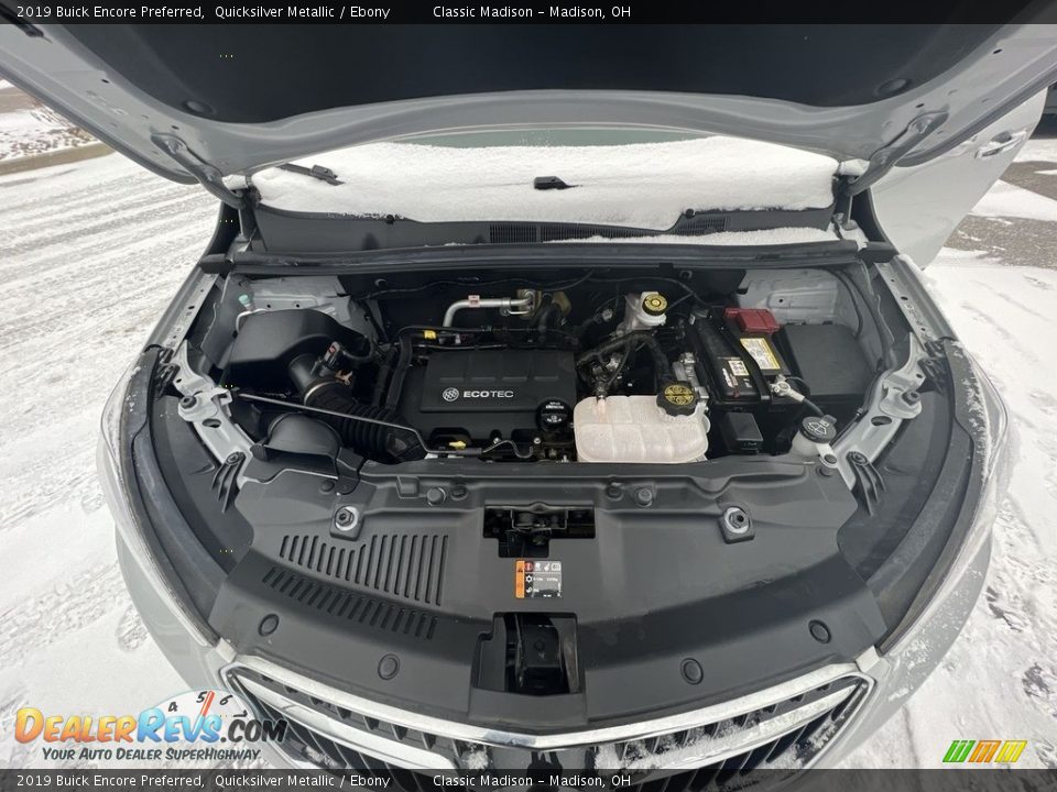 2019 Buick Encore Preferred Quicksilver Metallic / Ebony Photo #18