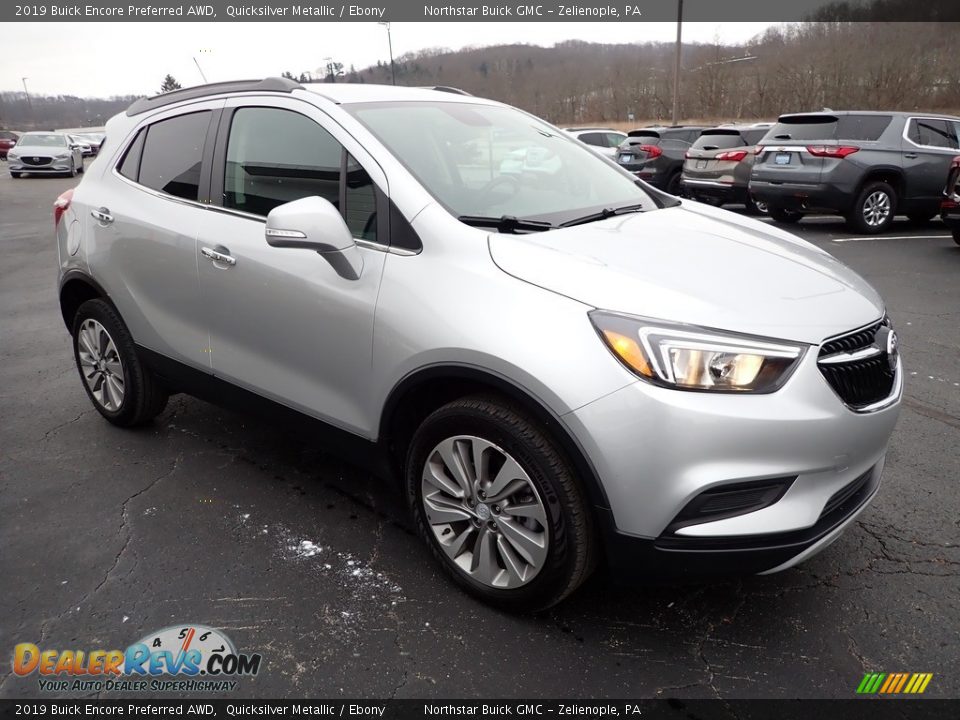 2019 Buick Encore Preferred AWD Quicksilver Metallic / Ebony Photo #9