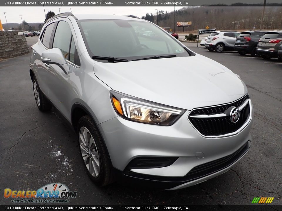 2019 Buick Encore Preferred AWD Quicksilver Metallic / Ebony Photo #10