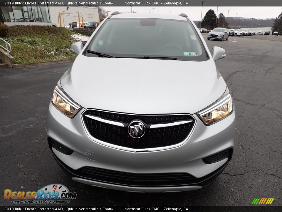 2019 Buick Encore Preferred AWD Quicksilver Metallic / Ebony Photo #11