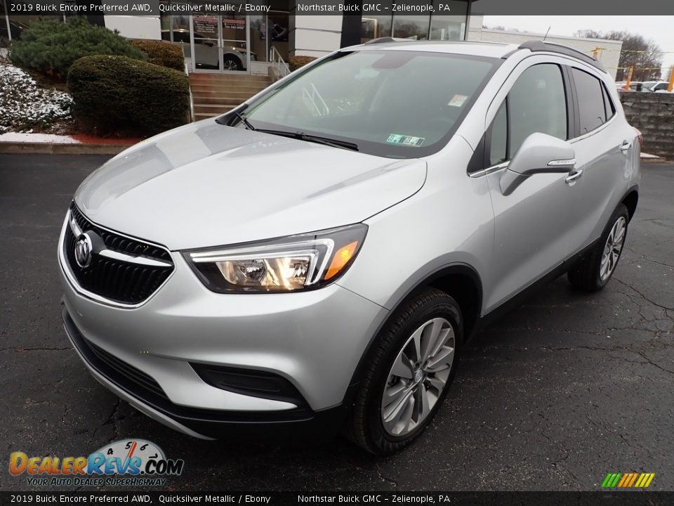 2019 Buick Encore Preferred AWD Quicksilver Metallic / Ebony Photo #12
