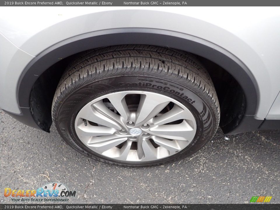 2019 Buick Encore Preferred AWD Quicksilver Metallic / Ebony Photo #13