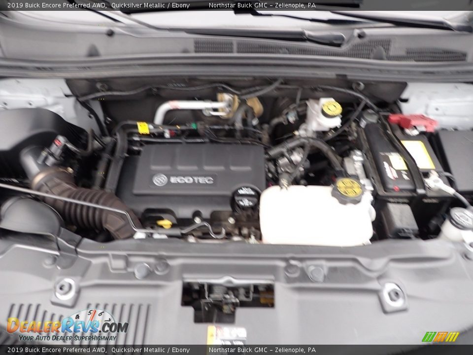 2019 Buick Encore Preferred AWD Quicksilver Metallic / Ebony Photo #14